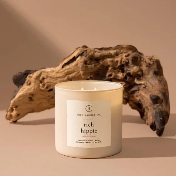 Hico Candle Company Rich Hippie 14oz. Candle - Picture 3 of 3